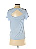 A New Day Blue Short Sleeve Top Size S - photo 2
