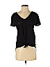 Eyeshadow Black Short Sleeve Top Size S - photo 1