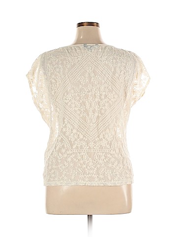 Lauren by Ralph Lauren Short Sleeve Blouse (view 2)