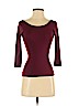 BP. Burgundy 3/4 Sleeve T-Shirt Size S - photo 1