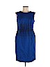 Liz Claiborne Blue Casual Dress Size 12 - photo 1