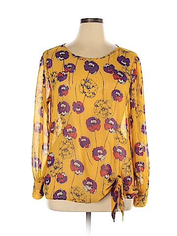 Jaclyn Smith Long Sleeve Blouse (view 1)