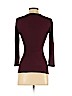 INC International Concepts Burgundy 3/4 Sleeve T-Shirt Size XS - photo 2
