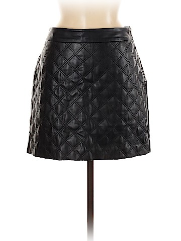 Banana Republic Faux Leather Skirt (view 1)