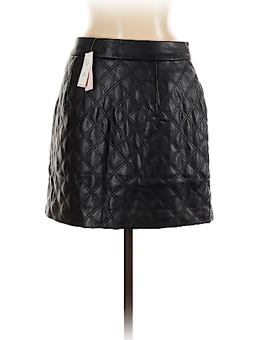 Banana Republic Faux Leather Skirt (view 2)