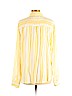 Maurices 100% Rayon Yellow Long Sleeve Button-Down Shirt Size L - photo 2