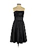 White House Black Market 100% Polyester Black Cocktail Dress Size 00 - photo 1