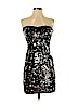As U Wish 100% Polyester Silver Cocktail Dress Size S - photo 1