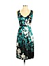 Tahari Teal Cocktail Dress Size 2 - photo 1