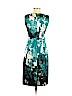 Tahari Teal Cocktail Dress Size 2 - photo 2