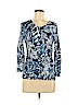 Lauren by Ralph Lauren 100% Cotton Blue Cardigan Size S - photo 1