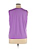 Bob Mackie Purple Sleeveless Top Size XL - photo 2