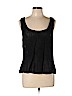 Banana Republic 100% Rayon Black Sleeveless Top Size L - photo 1