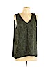 Braeve 100% Polyester Green Sleeveless Blouse Size L - photo 1