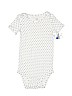 Carter's 100% Cotton White Short Sleeve Onesie 18-24 MO / 24 MO - photo 1