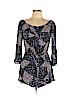 Rewind 100% Rayon Blue Romper Size L - photo 1