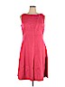 Talbots 100% Linen Pink Casual Dress Size 16 - photo 1