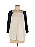 Gap 100% Cotton Ivory 3/4 Sleeve T-Shirt Size L - photo 1