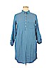 Old Navy 100% Lyocell Blue Casual Dress Size XL (tall) - photo 1