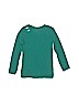 The Children's Place 100% Cotton Teal Long Sleeve T-Shirt Size 4 - photo 2