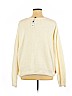 Express 100% Polyester Ivory Pullover Sweater Size XL - photo 2