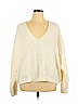 Express 100% Polyester Ivory Pullover Sweater Size XL - photo 1
