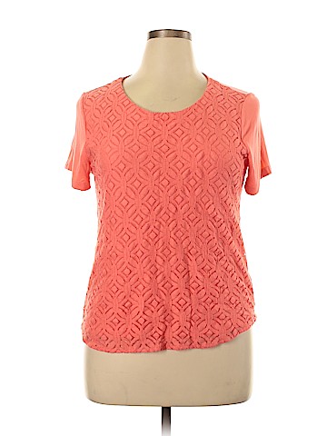 Croft & Barrow Short Sleeve Blouse (view 1)