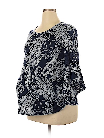 Assorted Brands 3/4 Sleeve Top (view 1)