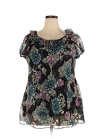 Perseption Short Sleeve Blouse (view 1)