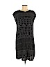 H&M 100% Viscose Black Casual Dress Size 10 - photo 1