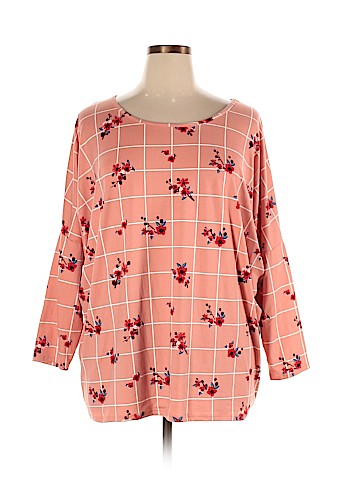 PIPHANY 3/4 Sleeve Top (view 1)