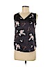 Banana Republic 100% Polyester Gray Sleeveless Blouse Size XS - photo 1