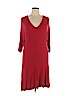 Three Dots Red Casual Dress Size XL - photo 1