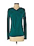Ann Taylor Teal Long Sleeve Blouse Size S - photo 1
