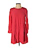 Trafaluc by Zara 100% Viscose Red Casual Dress Size S - photo 1