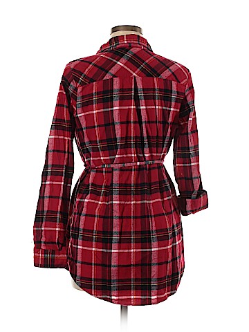 Isabel Maternity Long Sleeve Button-Down Shirt (view 2)