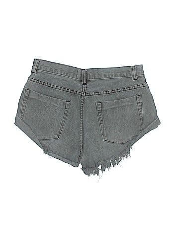 Mustard Seed Denim Shorts (view 2)