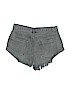 Mustard Seed 100% Cotton Gray Denim Shorts Size M - photo 2