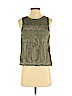 Express 100% Cotton Green Sleeveless Top Size S - photo 1