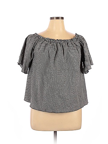 Lane Bryant Short Sleeve Blouse (view 1)
