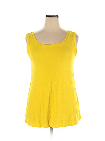 Three Dots Red Tank Top (view 1)