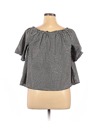 Lane Bryant Short Sleeve Blouse (view 2)