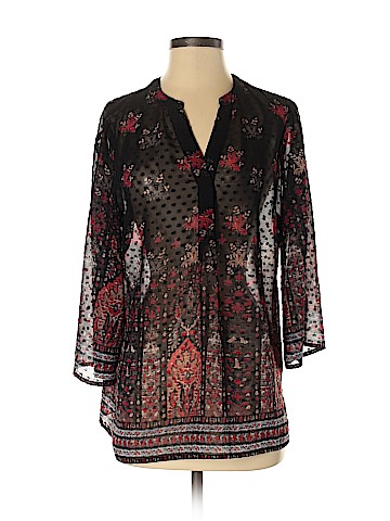 Tribal Jeans Long Sleeve Blouse (view 1)