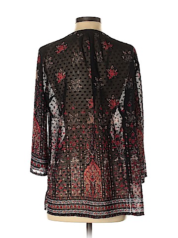 Tribal Jeans Long Sleeve Blouse (view 2)