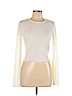 Forever 21 Ivory Long Sleeve Top Size L - photo 1