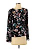 Finn & Grace 100% Polyester Black Long Sleeve Blouse Size XS - photo 1