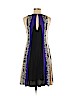 Diane von Furstenberg 100% Polyester Black Casual Dress Size 8 - photo 2