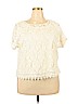 Cato Ivory Short Sleeve Top Size 18 - 20 - photo 1