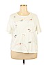 Koret Ivory Short Sleeve Top Size 2X - photo 1