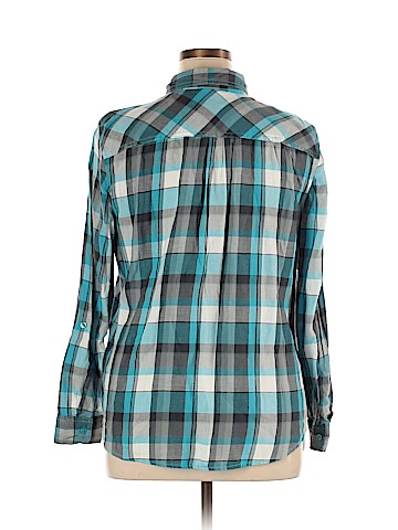 Faded Glory Long Sleeve Button-Down Shirt (view 2)